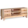 vidaXL TV-Schrank Altholz Massiv