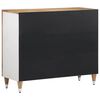 vidaXL Sideboard 90x33,5x75 cm Massivholz Mango