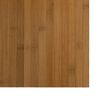 vidaXL Teppich Rechteckig Braun 70x200 cm Bambus