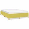 vidaXL Bettgestell ohne Matratze Gr&uuml;n 140x190 cm Stoff