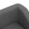 vidaXL Hundesofa Grau 85x50x39 cm Leinen