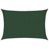 vidaXL Sonnensegel 160 g/m&sup2; Dunkelgr&uuml;n 2,5x4 m HDPE