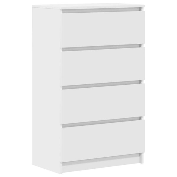 vidaXL Sideboard Wei&szlig; 60x35x98,5 cm Holzwerkstoff