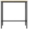 vidaXL Tisch Sonoma-Eiche 100 x 40 x 100,5 cm