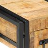 vidaXL Nachttisch 2 pcs Braun 30 x 30 x 40 cm Massivholz Mango