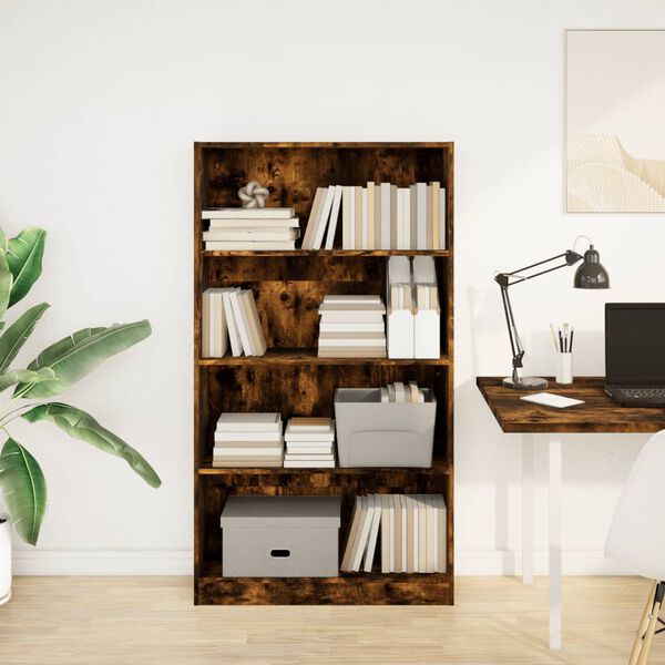 vidaXL B&uuml;cherregal R&auml;uchereiche 80x24x143 cm Holzwerkstoff