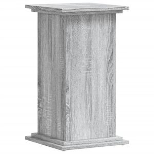 vidaXL Pflanzenst&auml;nder Sonoma-Grau 33 x 33 x 60 cm Holzwerkstoff