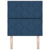 vidaXL Kopfteil mit Kopfteil Blau 80 cm Stoff