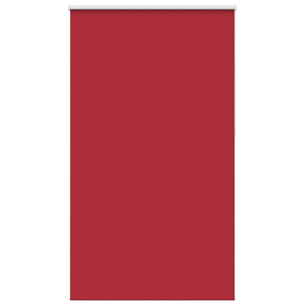 vidaXL Verdunkelungsrollo Rot 135x230cm Stoffbreite 131,6cm Polyester