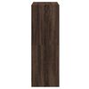 vidaXL Highboard mit T&uuml;ren Braun Eiche-Optik 68x37x109cm Holzwerkstoff
