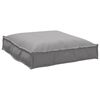 vidaXL Palettenkissenset 2 pcs Grau Oxford-Stoff