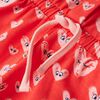 Kinder-Spielanzug Rot 92