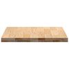 vidaXL K&uuml;chenarbeitsplatte 60x63,5x4 cm Massivholz Eiche Rechteckig