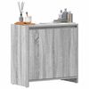 vidaXL Badschrank Grau Sonoma 60x33x61 cm Holzwerkstoff