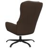 vidaXL Relaxsessel Braun Kunstleder