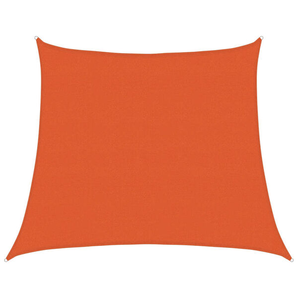 vidaXL Sonnensegel 160 g/m&sup2; Trapezform Orange 4/5x4 m HDPE