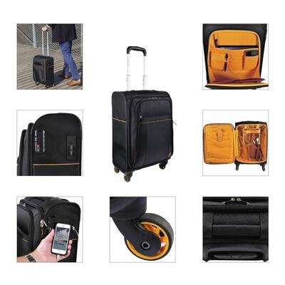 Exacompta Handgepäck-Koffer mit 4 Rollen Exactive