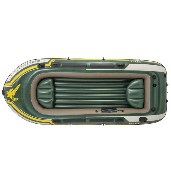 Intex Schlauchboot mit Rudern und Pumpe Seahawk 4 Set 68351NP