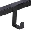 vidaXL Garderobe 87x10x27 cm Raues Massivholz Mango