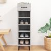 vidaXL Schuhschrank Grau Sonoma 30x35x105 cm Holzwerkstoff