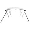 vidaXL 4-Bow Bimini-Top mit Mesh-Seitenteilen 243x(200-213)x137 cm