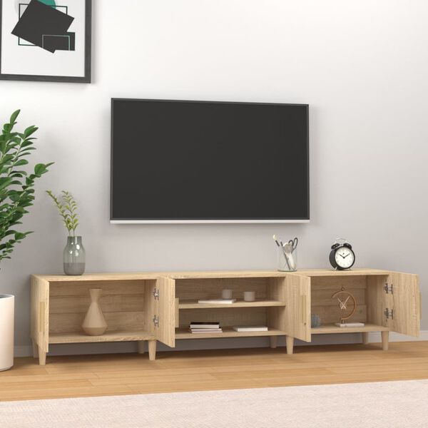 vidaXL TV-Schrank Sonoma-Eiche 180 x 31,5 x 40 cm Holzwerkstoff