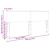 vidaXL Kopfteil Sonoma-Eiche 180 cm Holzwerkstoff