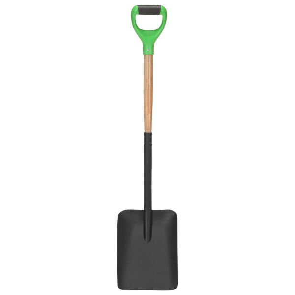 vidaXL 4-tlg. Gartenwerkzeug-Set D-Griff Stahl und Hartholz