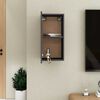 vidaXL TV-Schrank Grau 30,5x30x60 cm Holzwerkstoff