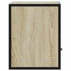 vidaXL Wand-Nachttisch Sonoma-Eiche 40x31x39,5 cm