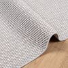 vidaXL Bereichsteppiche LUGO Creme und Grau 200 x 80 cm Polyester