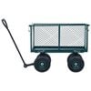 vidaXL Gartenwagen Grün 350 kg