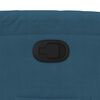 vidaXL Relaxsessel mit Aufstehhilfe Blau Samt