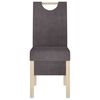vidaXL Esszimmerst&uuml;hle 6 Stk. Taupe Stoff