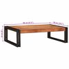vidaXL Badregal mit Regal Braun 80 x 50 x 23 cm Massivholz Akazie