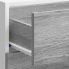 vidaXL Unterschrank Lyon Grau Sonoma 40x46x81,5 cm Holzwerkstoff