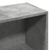 vidaXL B&uuml;cherregal Betongrau 57x28,5x141 cm Holzwerkstoff