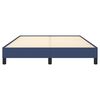 vidaXL Bettgestell ohne Matratze Blau 140x190 cm Stoff