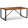 vidaXL Esstisch Altholz Massiv 180 cm