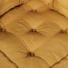 vidaXL Modulares Sofa 4 pcs Gelb Stoff