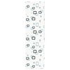 vidaXL Duschrollo 80x240 cm Stoffbreite 76 cm