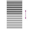 vidaXL Doppelrollo Schwarz 125x200 cm Stoffbreite 120,9 cm Polyester