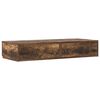 vidaXL Bettschubladen Ger&auml;ucherte Eiche 75 x 36,5 x 16.5 cm