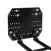 vidaXL Schneeschild f&uuml;r ATV 120x38 cm Schwarz