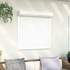 vidaXL Rollladen Aluminium 100x100 cm Wei&szlig;