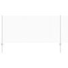vidaXL Zaun mit Pfosten Silber 1 x 10 m Stahl