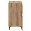 vidaXL Sideboard Artisan-Eiche 60 x 35 x 70 cm Verbundholz und Eisen