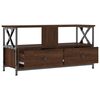 vidaXL TV-Schrank Braun Eichen-Optik 90x33x45 cm Holzwerkstoff & Eisen