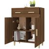 vidaXL Sideboard Braun Eichen-Optik 69,5x34x89 cm Holzwerkstoff