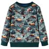 Kinder-Sweatshirt Dunkelgr&uuml;n 92